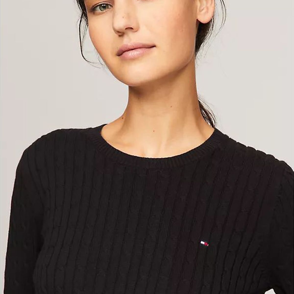 TOMMY HILFIGER - SWEATER W JENNY CABLE LS