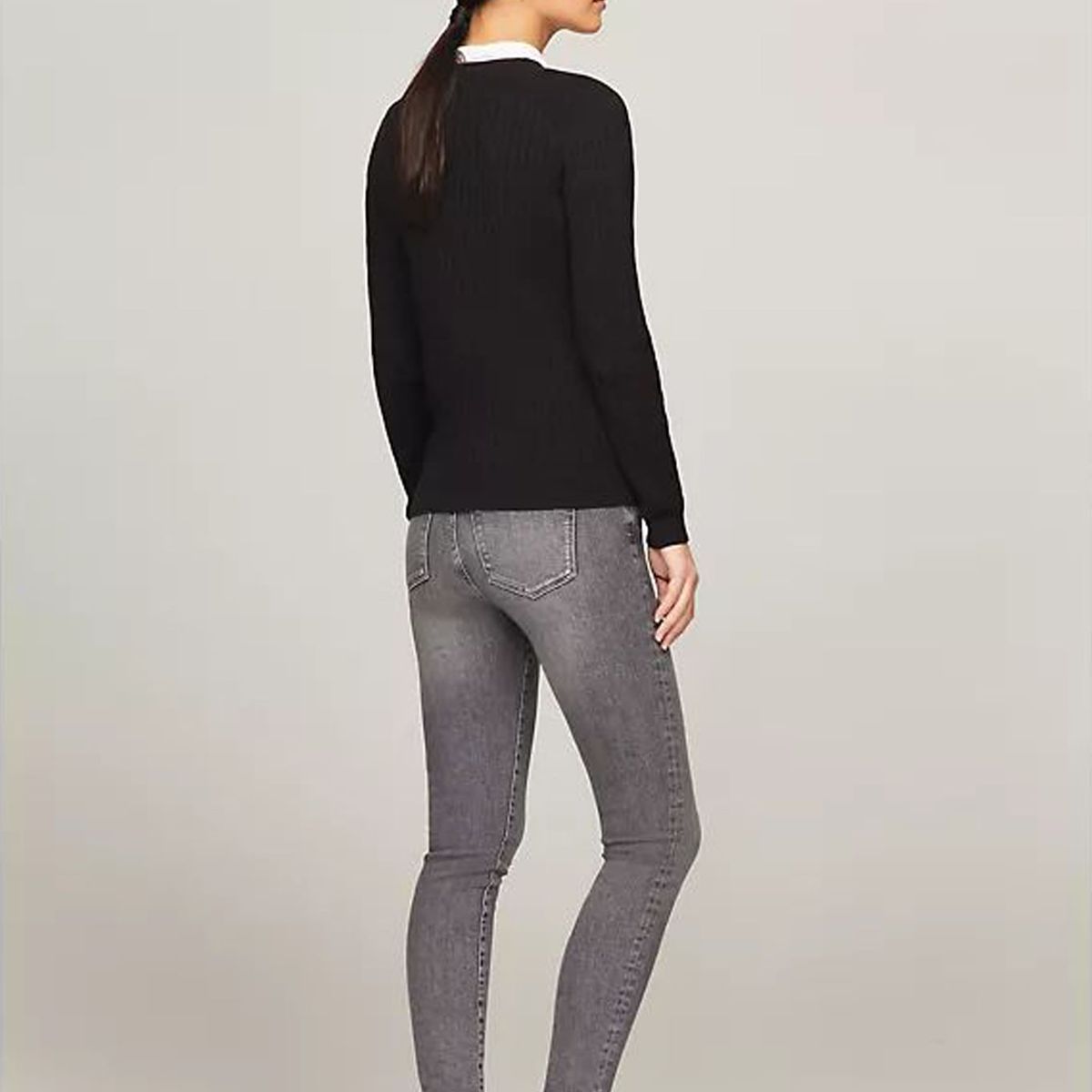 TOMMY HILFIGER - SWEATER W JENNY CABLE LS