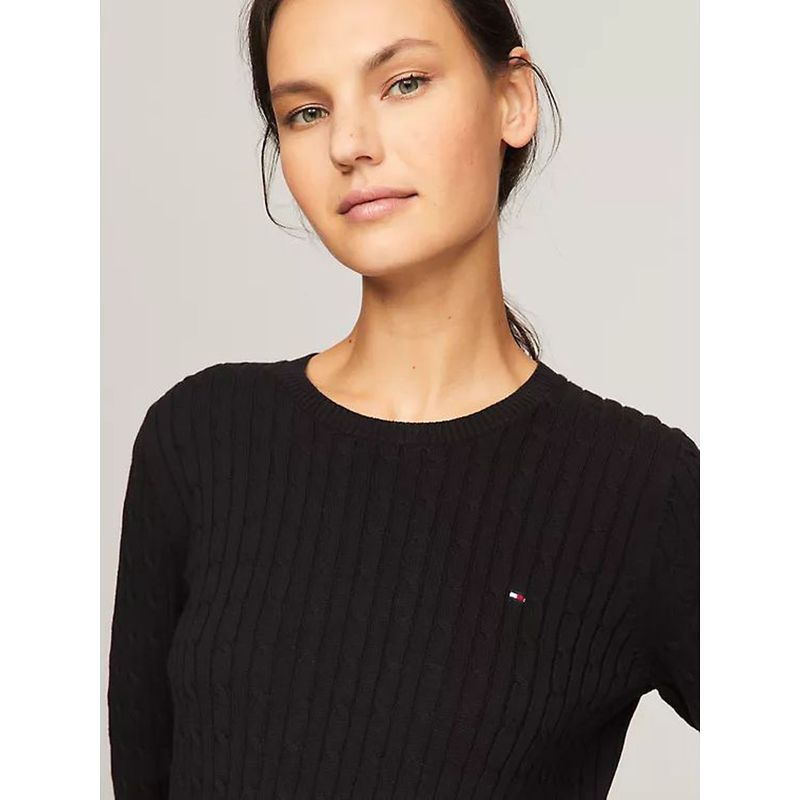 TOMMY HILFIGER - SWEATER W JENNY CABLE LS