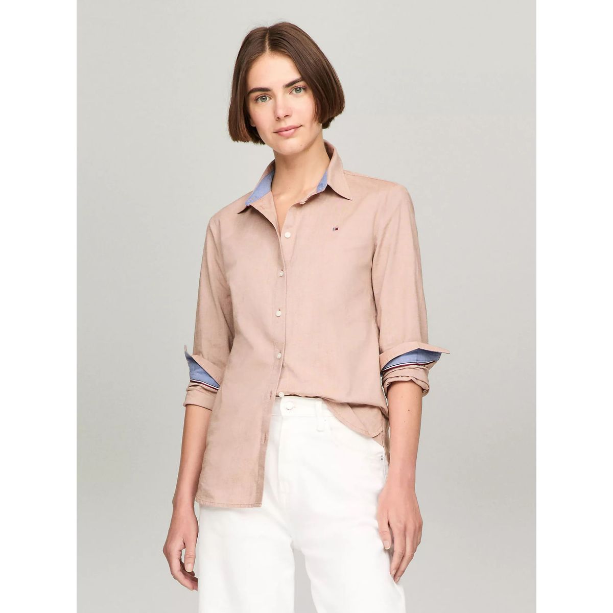 TOMMY HILFIGER - BLUSA W HERITAGE REGULAR FIT SHIRT TH