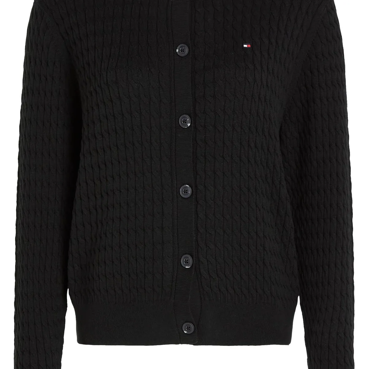 TOMMY HILFIGER - SWEATER CO CABLE C-NK CARDIGAN