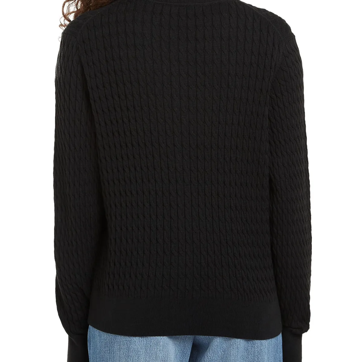 TOMMY HILFIGER - SWEATER CO CABLE C-NK CARDIGAN