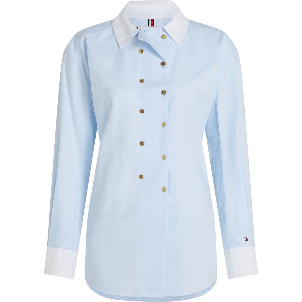 TOMMY HILFIGER - BLUSA DOUBLE BUTTON WAISTED SHIRT TH
