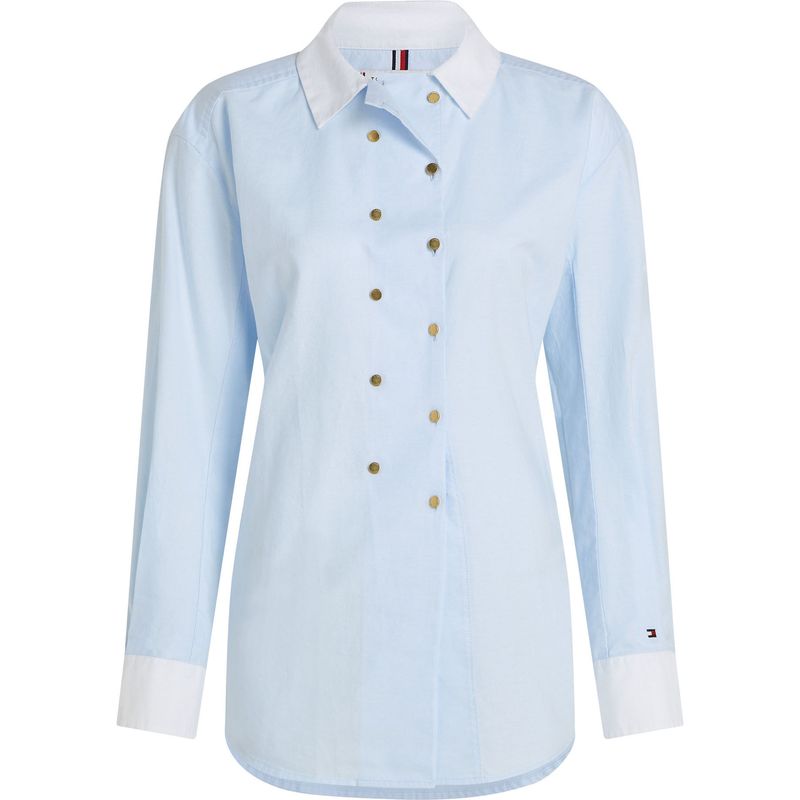 TOMMY HILFIGER - BLUSA DOUBLE BUTTON WAISTED SHIRT TH