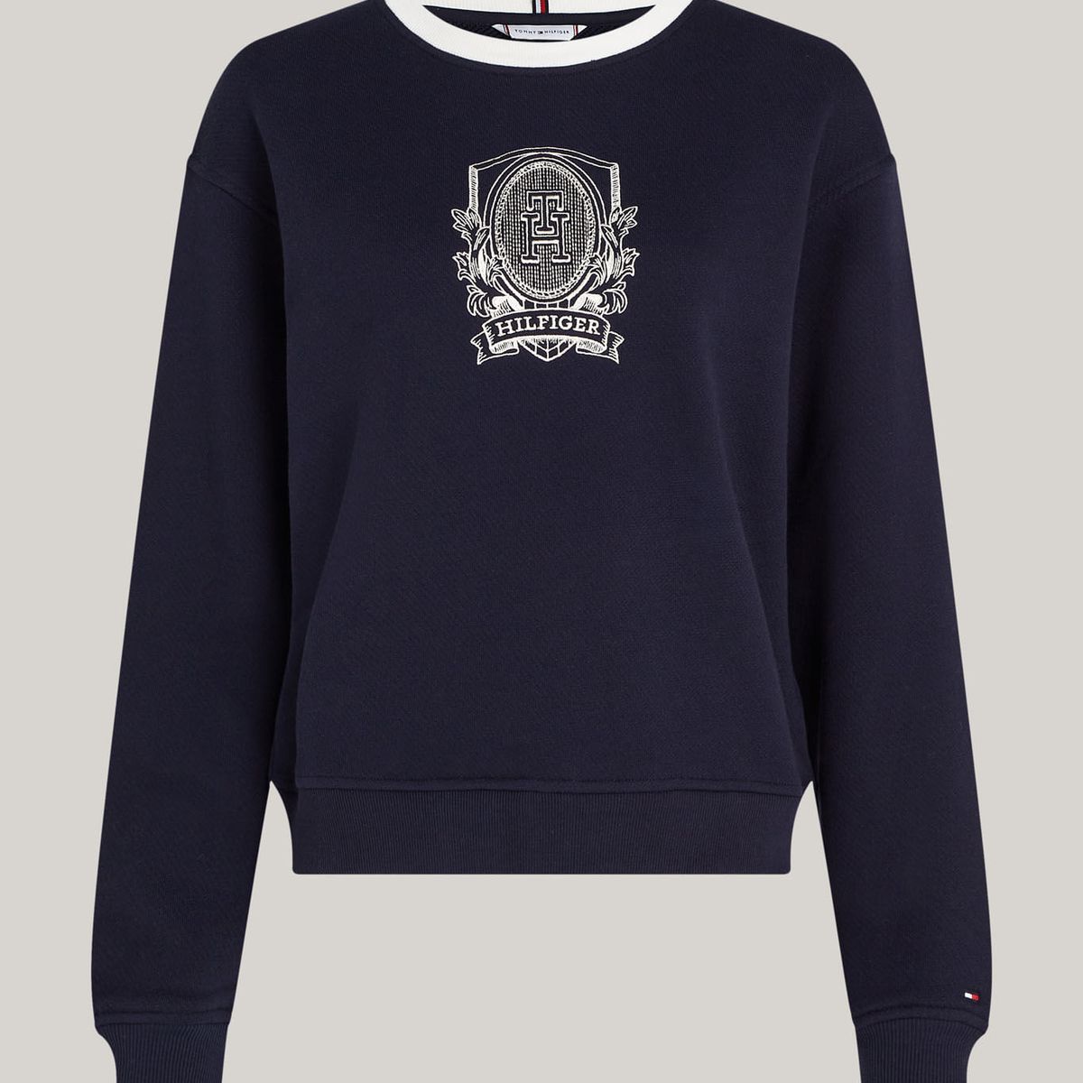TOMMY HILFIGER - SWEATSHIRT REG CREST SWEATSHIRT