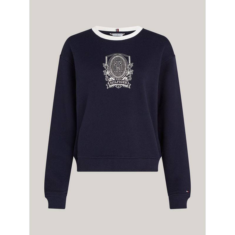 TOMMY HILFIGER - SWEATSHIRT REG CREST SWEATSHIRT
