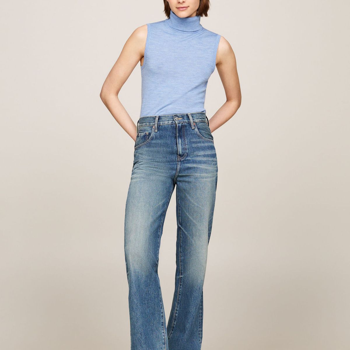 TOMMY HILFIGER - SWEATER MERINO SLEEVELESS SWT TANK