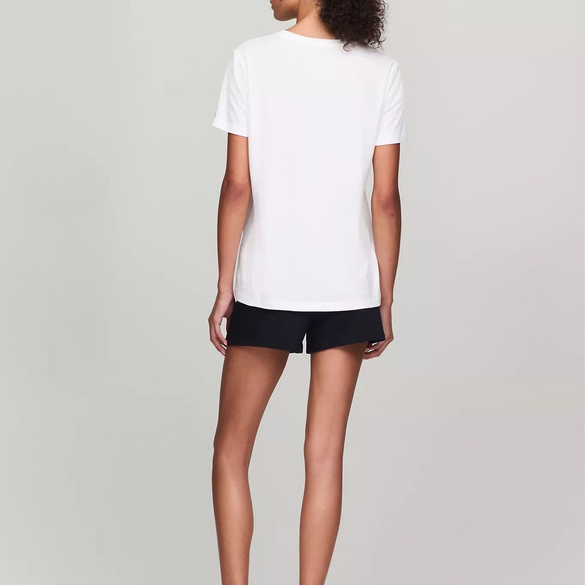 TOMMY HILFIGER - CAMISETA W DOUBLE FLAG TEE