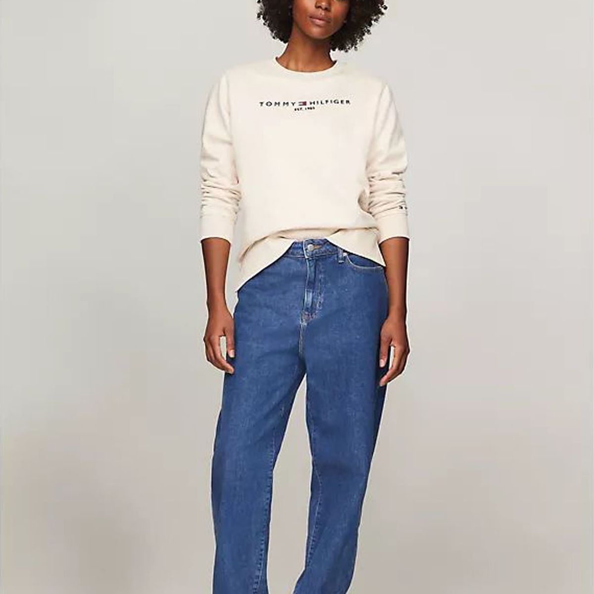 TOMMY HILFIGER - SWEATSHIRT W REG HILFIGER C-NK FLEECE SWE