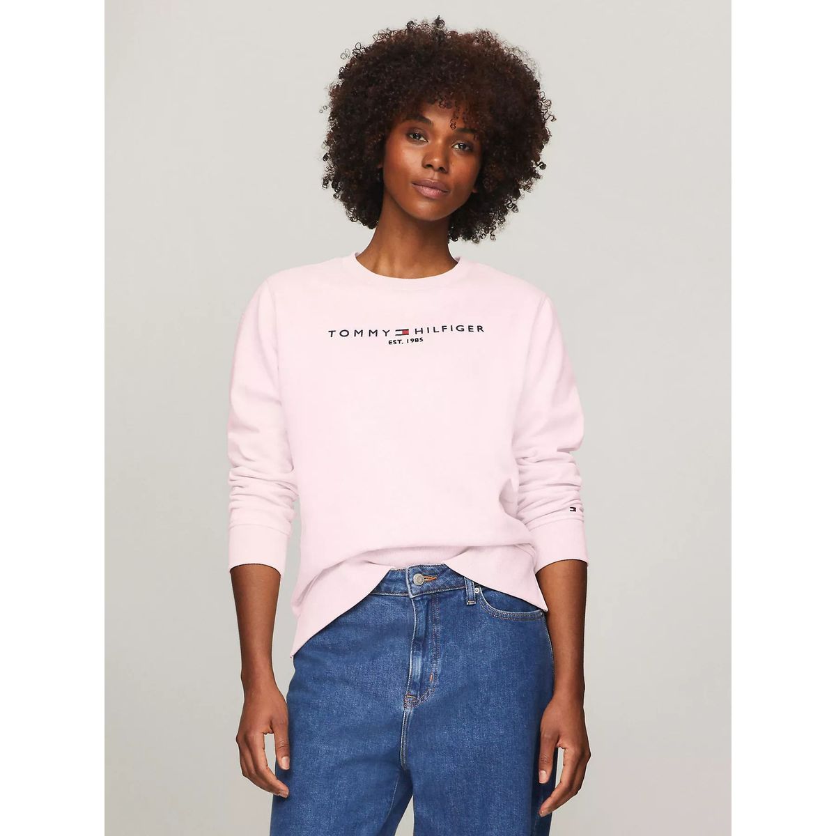 TOMMY HILFIGER - SWEATSHIRT W REG HILFIGER C-NK FLEECE SWE