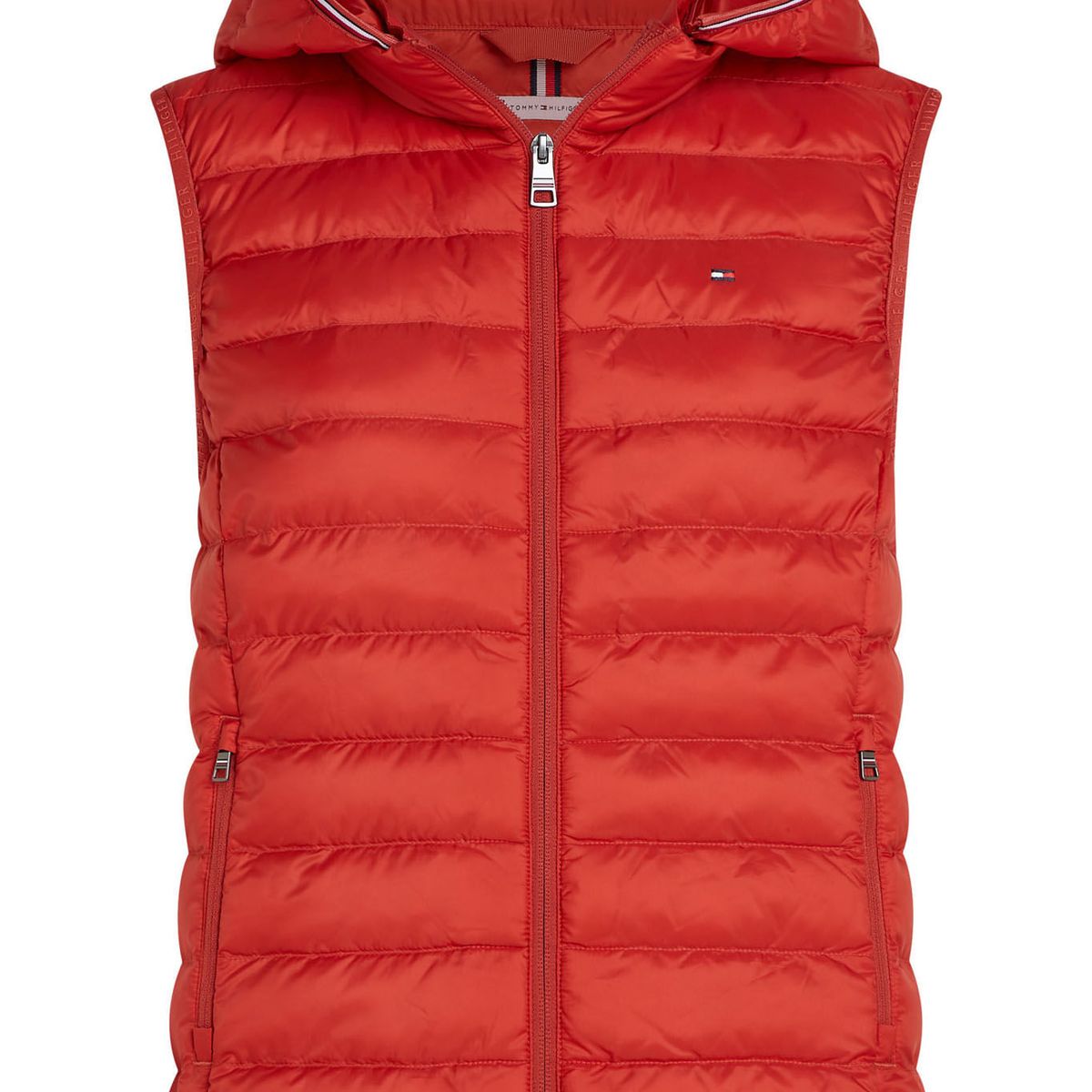 TOMMY HILFIGER - CHALECO LW PADDED GLOBAL STRIPE VEST