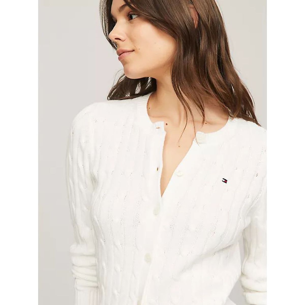 TOMMY HILFIGER - SWEATER W JAMIE CARDIGAN LS