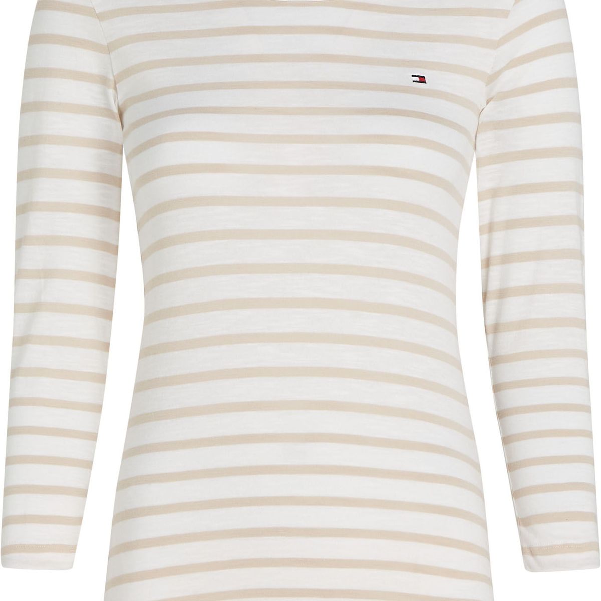 TOMMY HILFIGER - CAMISETA M/L 1985 SLIM SLUB OPEN-NK 3/4 SLV