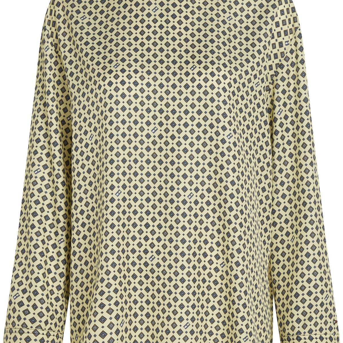 TOMMY HILFIGER - BLUSA FOULARD CN LS TOP TH