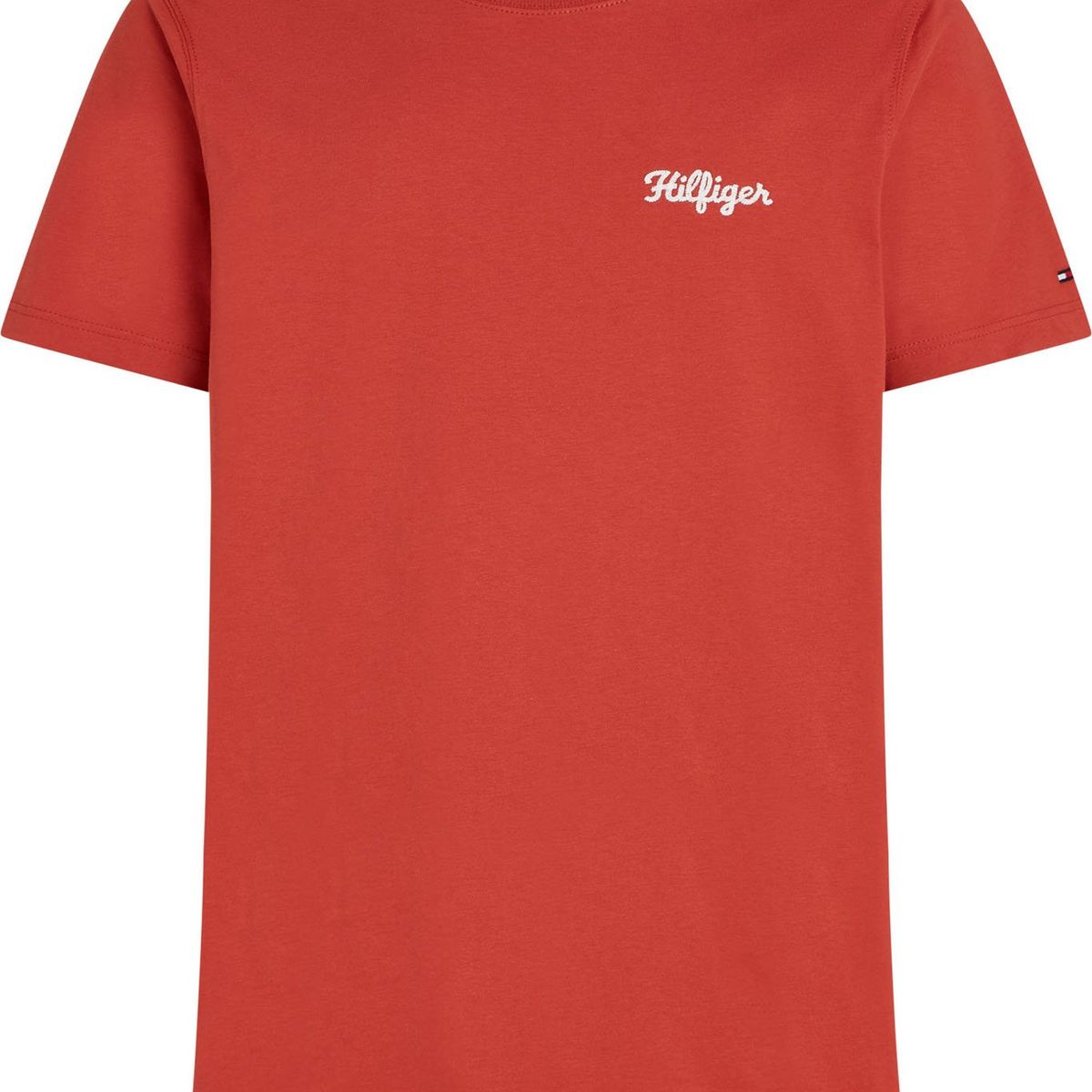 TOMMY HILFIGER - CAMISETA M/C HILFIGER CHAINSTITCH TEE TH