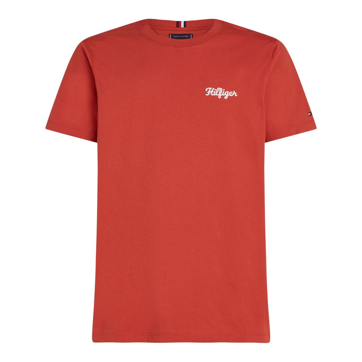 TOMMY HILFIGER - CAMISETA M/C HILFIGER CHAINSTITCH TEE TH