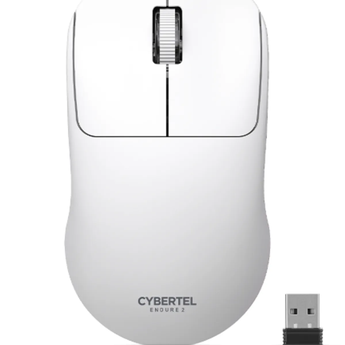 CYBERTEL - Mouse Inalambrico ENDURE 2 BLACK CYB M702N-2M BT WIFI BLANCO CYBERTEL