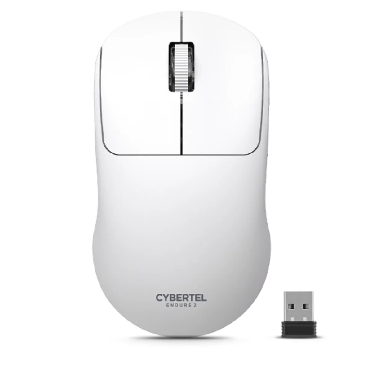 CYBERTEL - Mouse Inalambrico ENDURE 2 BLACK CYB M702N-2M BT WIFI BLANCO CYBERTEL