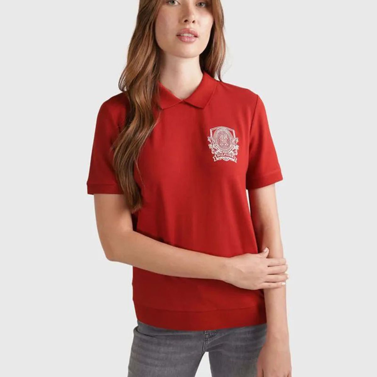 TOMMY HILFIGER - POLO REG CREST C-NK POLO SS TH