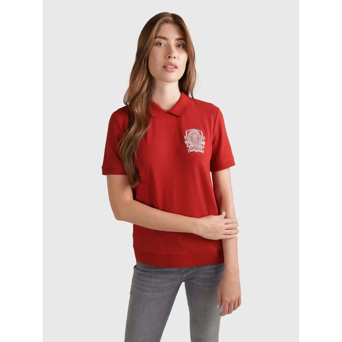 TOMMY HILFIGER - POLO REG CREST C-NK POLO SS TH