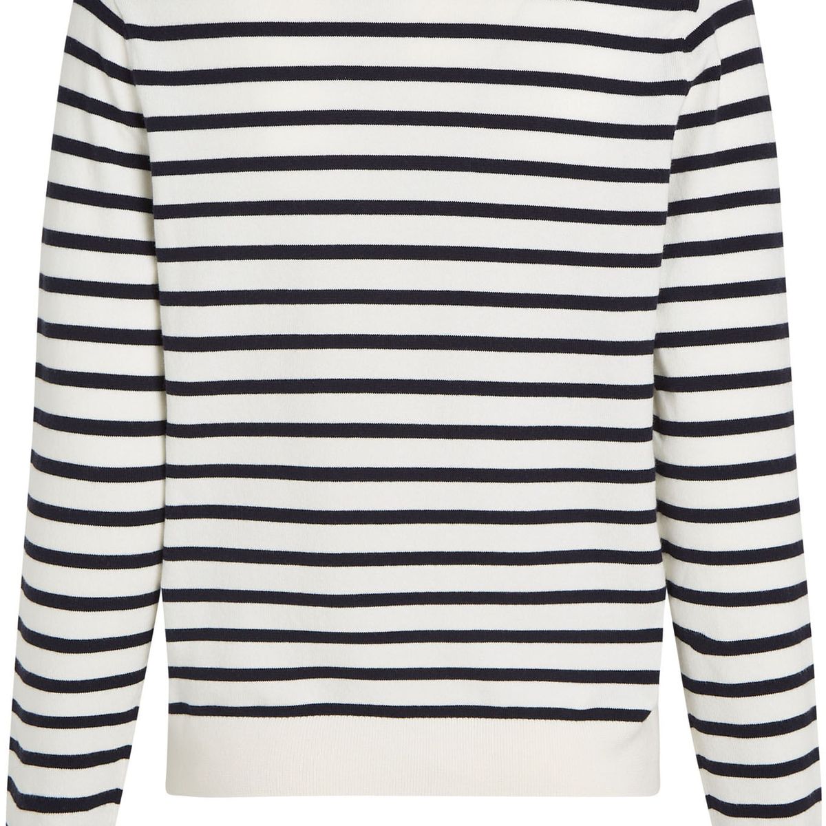 TOMMY HILFIGER - SWEATER CO JERSEY STITCH V-NK SWEATER