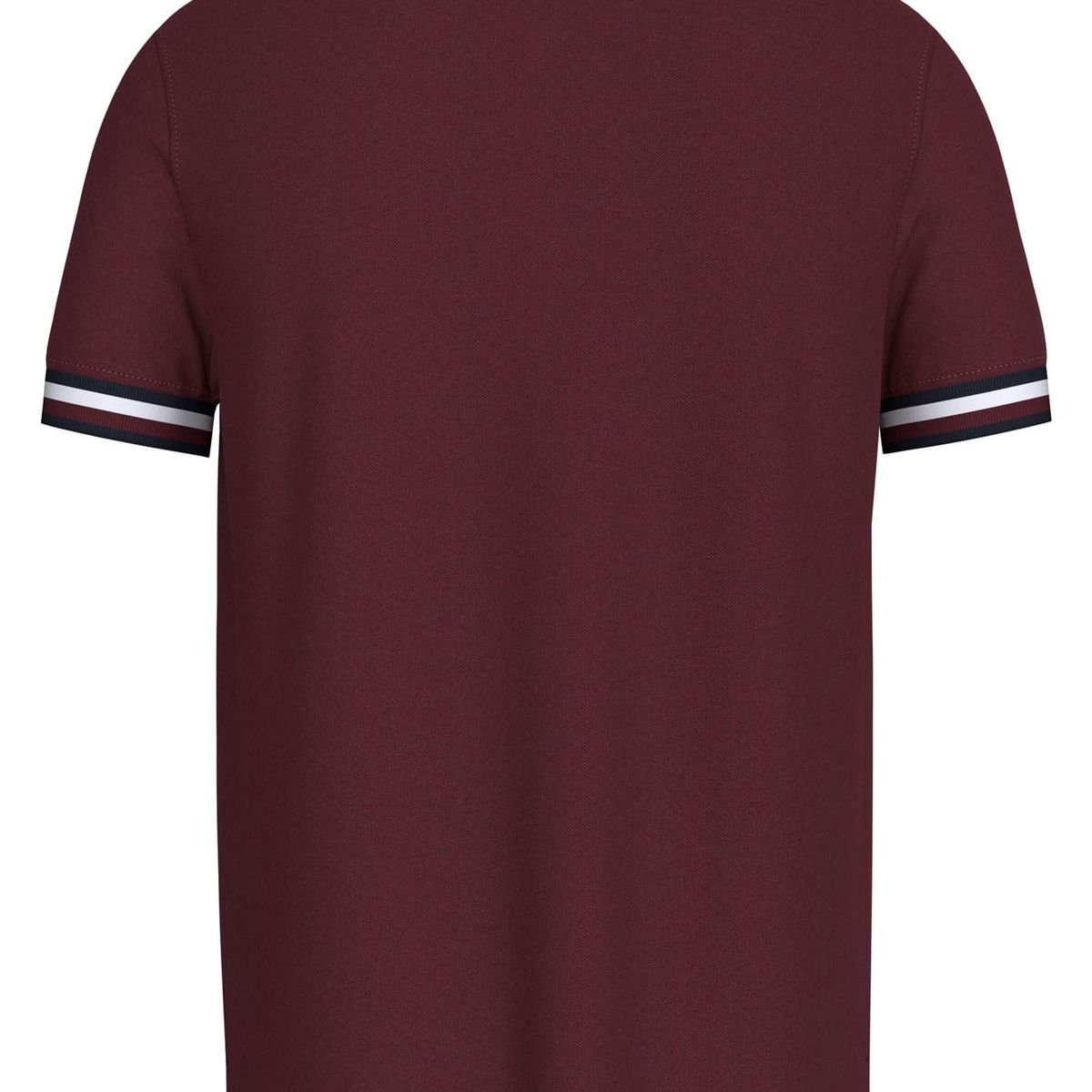 TOMMY HILFIGER - POLO M/C TWO TONE SHADO COLLAR REG POLO TH