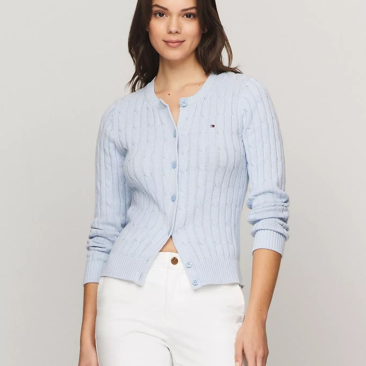 TOMMY HILFIGER - SWEATER W JAMIE CARDIGAN LS