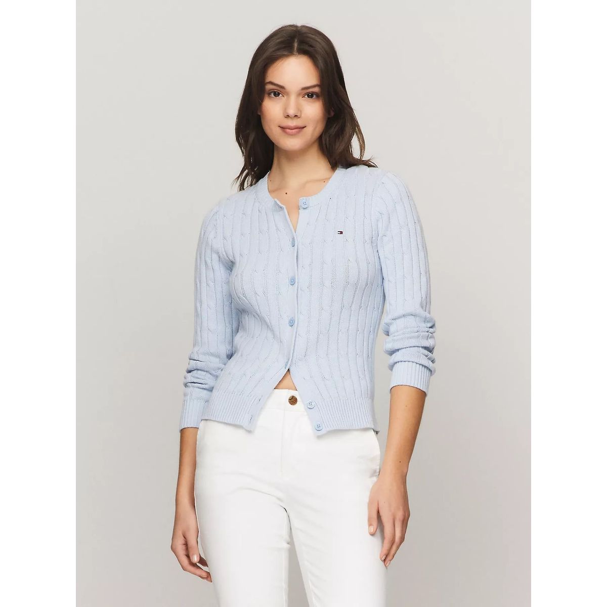 TOMMY HILFIGER - SWEATER W JAMIE CARDIGAN LS