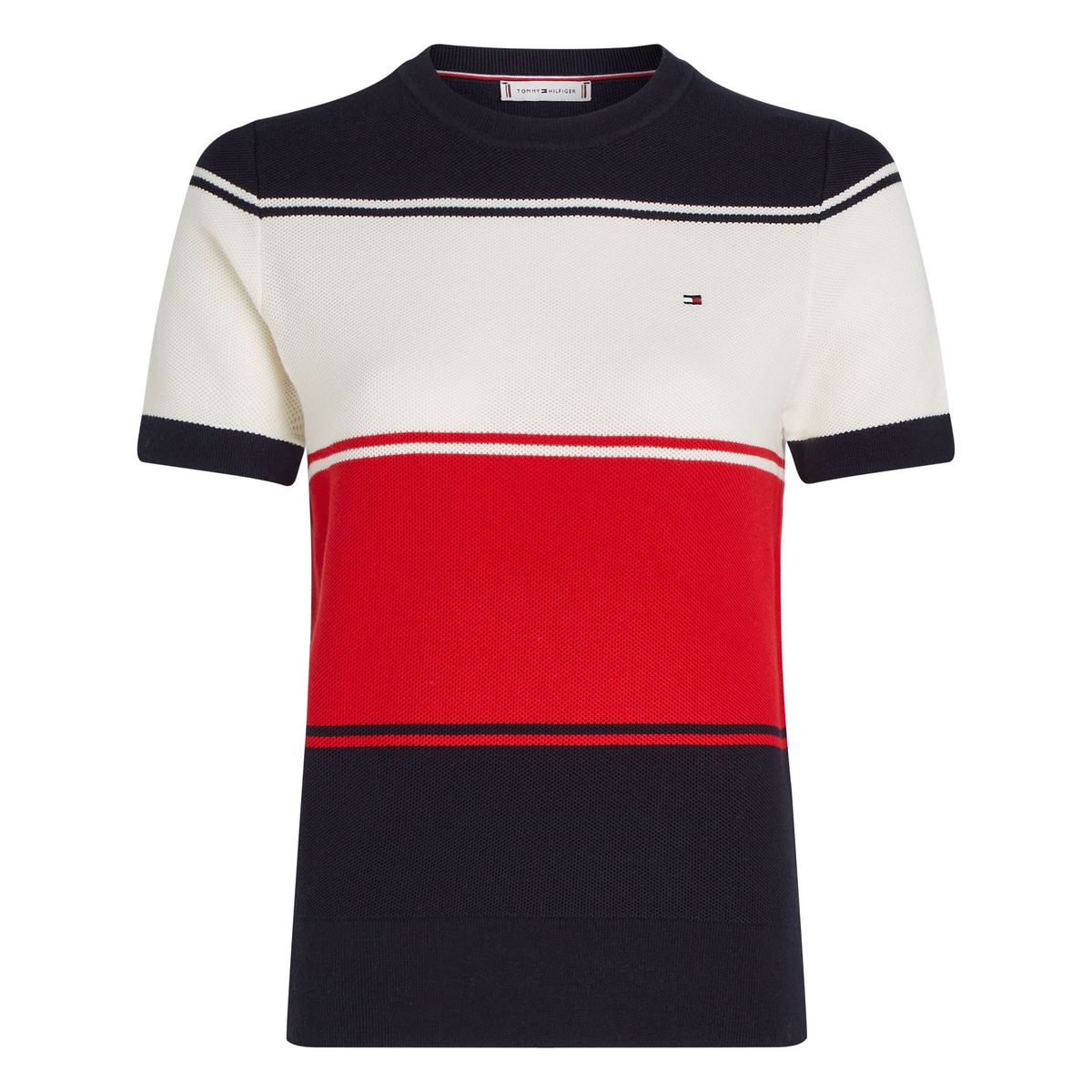 TOMMY HILFIGER - SWEATER RUGBY STP C-NK SS SWEATER