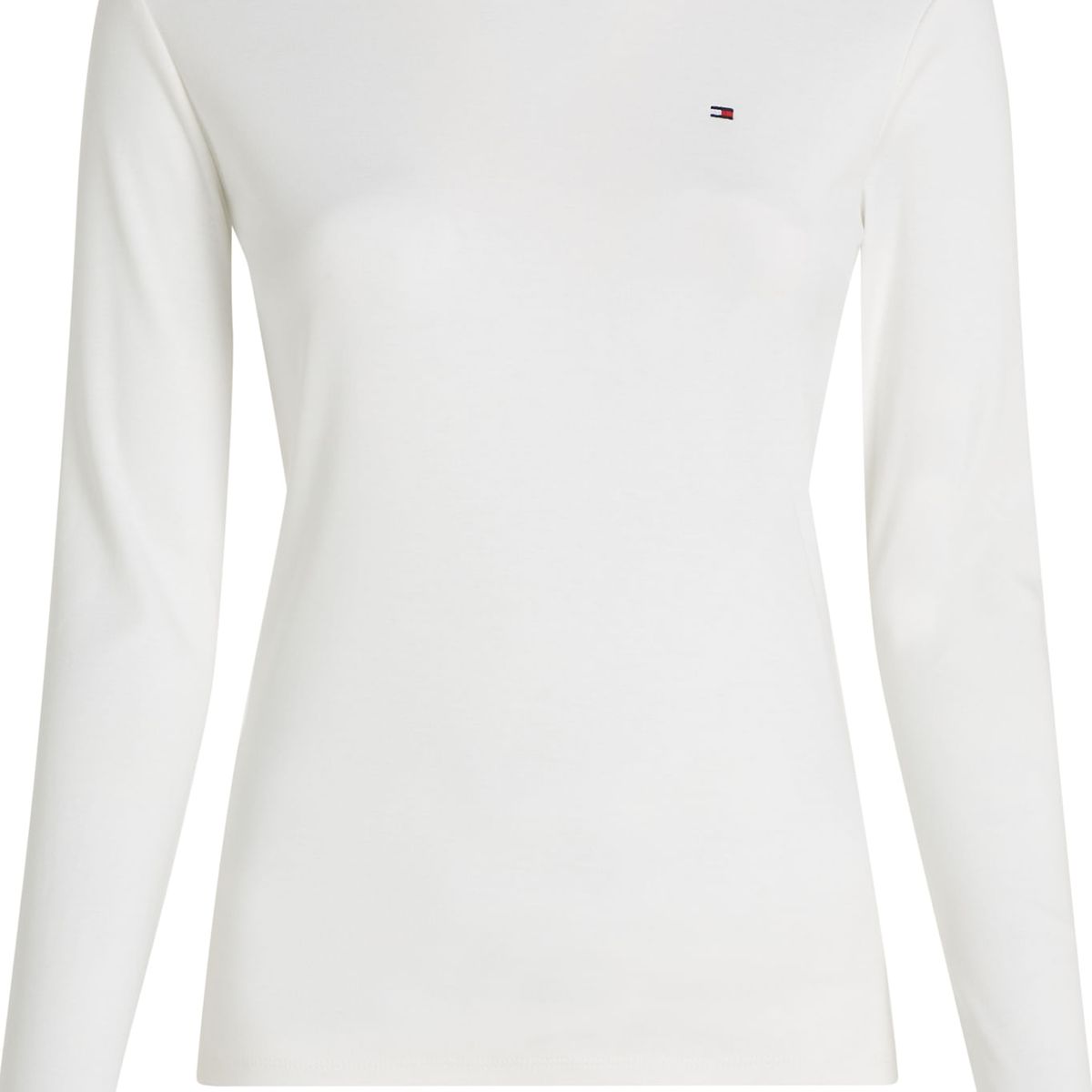 TOMMY HILFIGER - CAMISETA M/L IM SLIM C-NK TOP LS