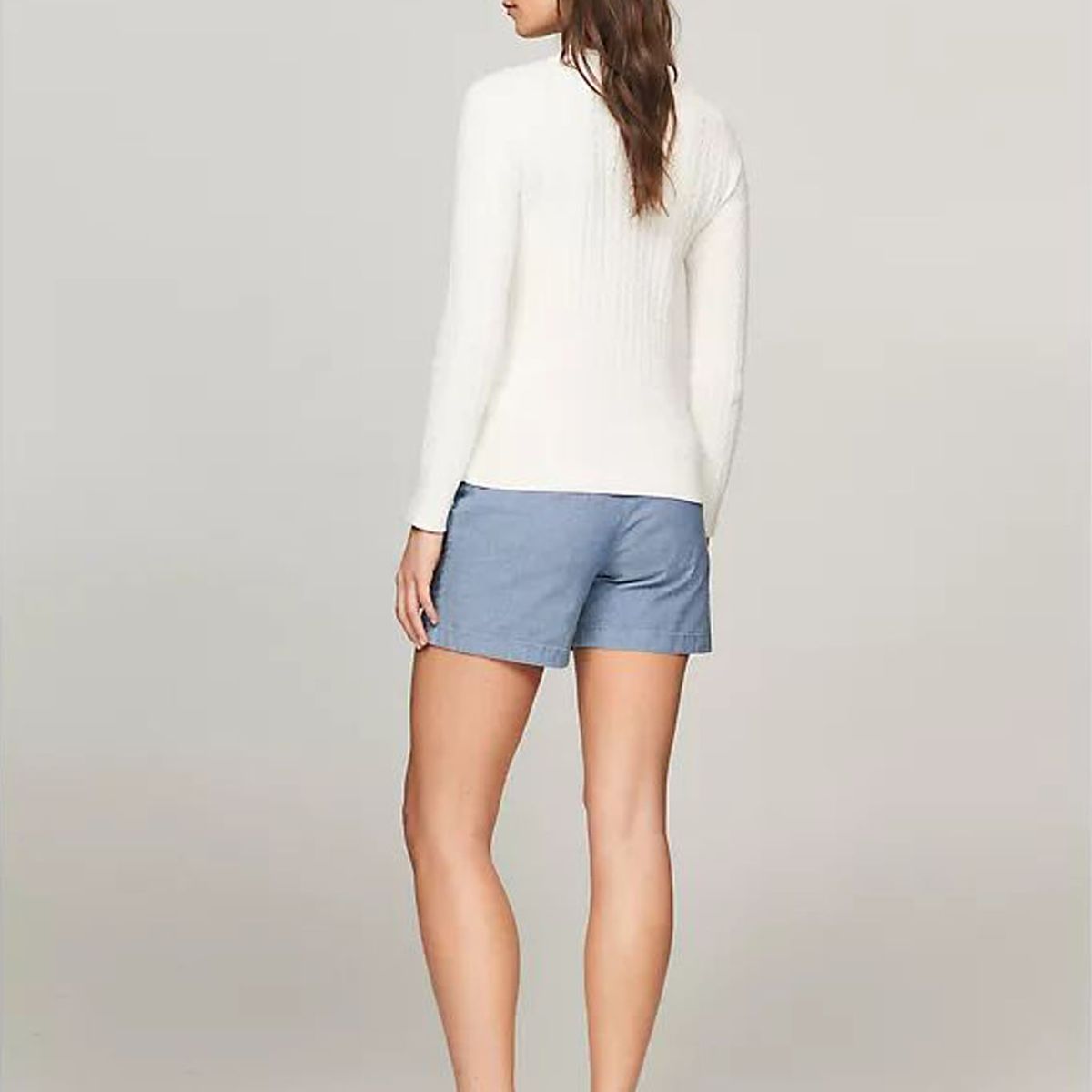 TOMMY HILFIGER - SWEATER W JENNY CABLE LS TH