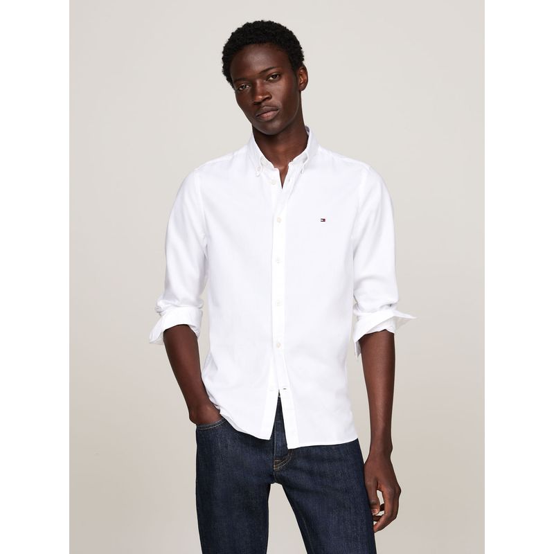 TOMMY HILFIGER - CAMISA FLEX DOBBY SF SHIRT TH