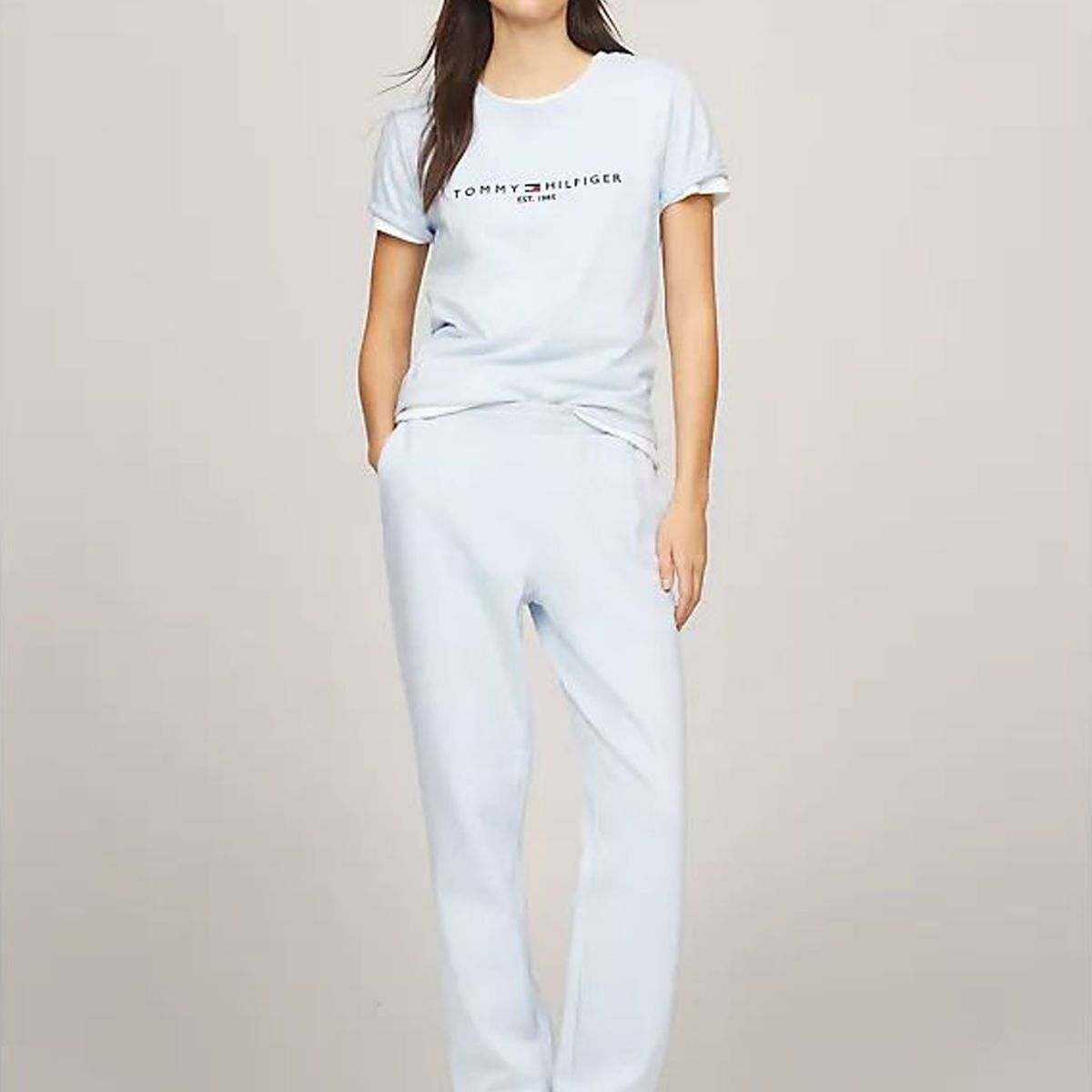 TOMMY HILFIGER - CAMISETA W TH ESS HILFIGER C-NK TEE SS