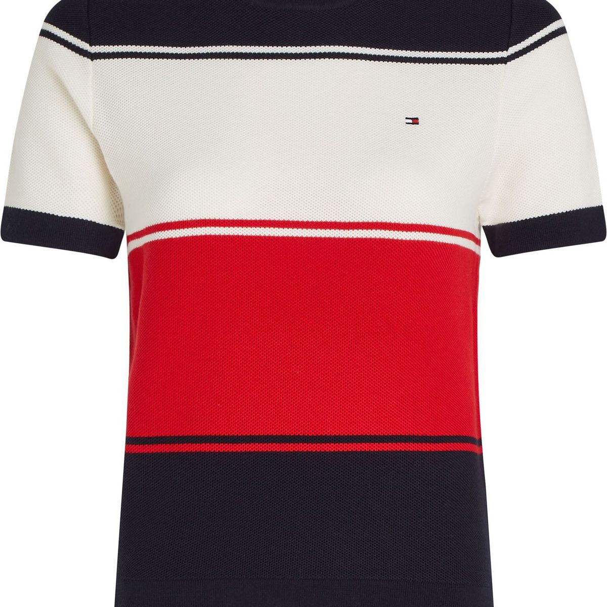 TOMMY HILFIGER - SWEATER RUGBY STP C-NK SS SWEATER