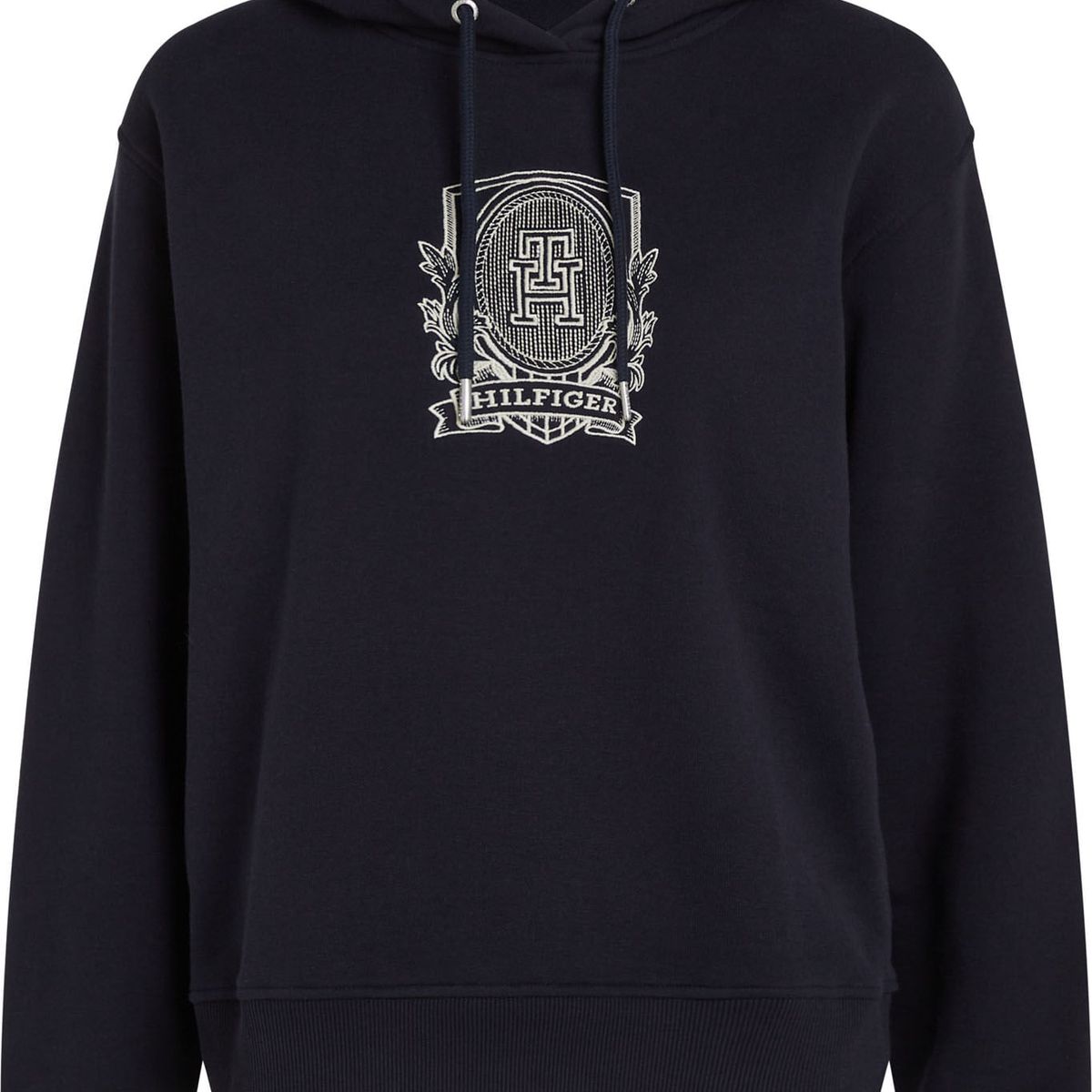 TOMMY HILFIGER - SWEATSHIRT IM REG CREST HOODIE
