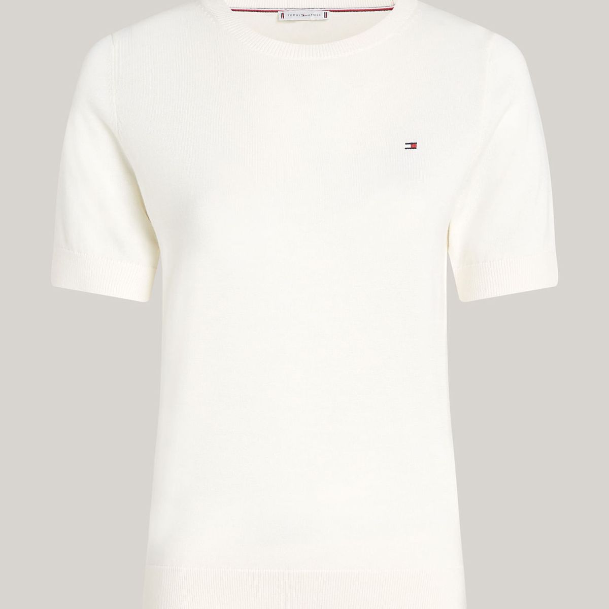 TOMMY HILFIGER - SWEATER CO JERSEY STITCH C-NK SS SWEAT