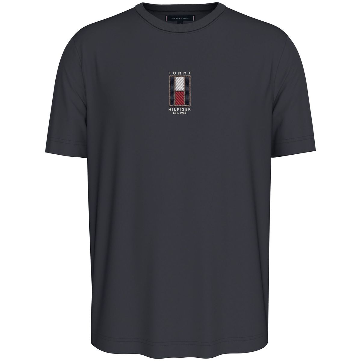 TOMMY HILFIGER - CAMISETA M/C VERTICAL FLAG TEE TH