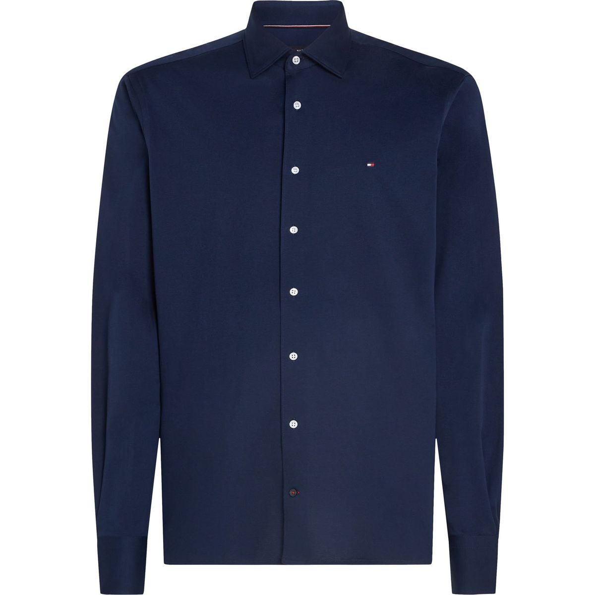 TOMMY HILFIGER - CAMISA CL KNITTED SOLID RF SHIRT TH