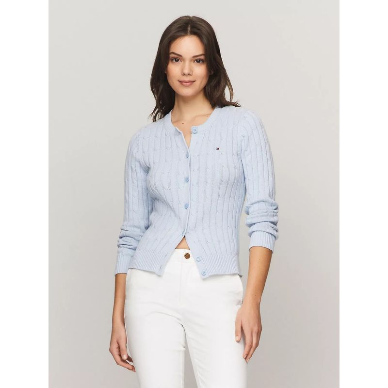 TOMMY HILFIGER - SWEATER W JAMIE CARDIGAN LS