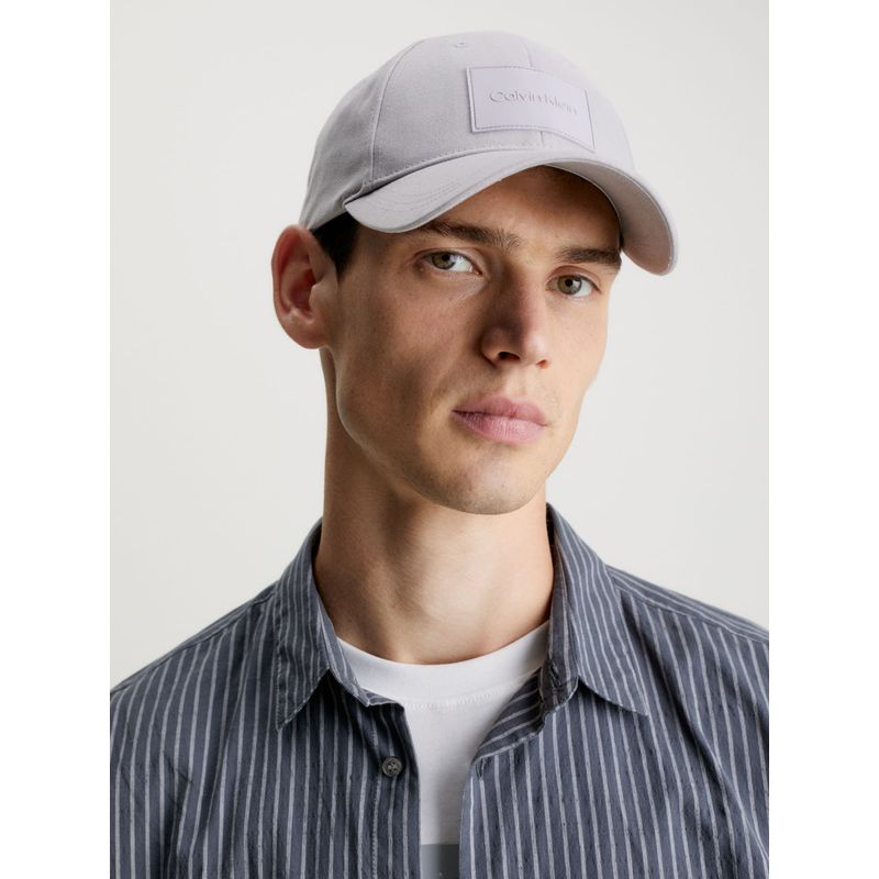 CALVIN KLEIN - GORRO TONAL RUBBER PATCH BB CAP