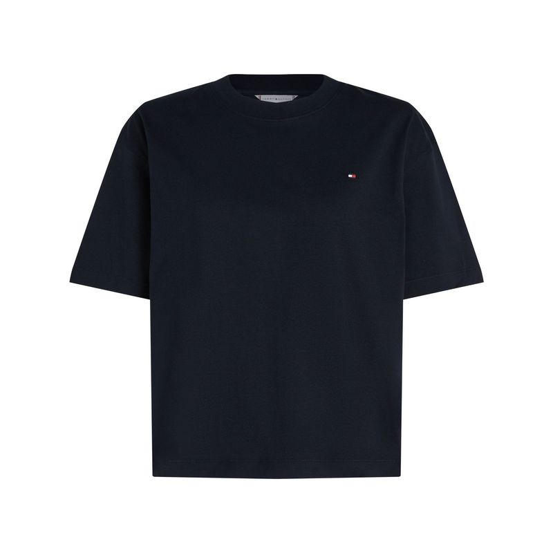 TOMMY HILFIGER - CAMISETA M/C MODERN RELAXED FLAG C-NK SS TH