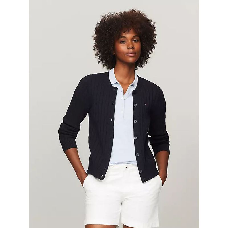 TOMMY HILFIGER - SWEATER W JAMIE CARDIGAN LS