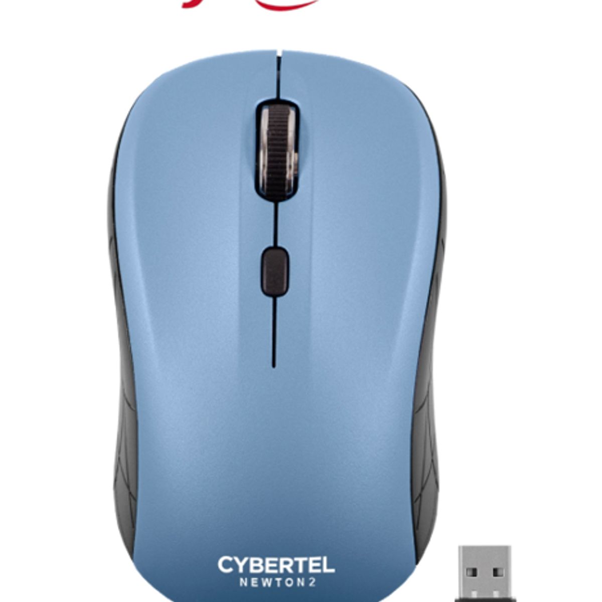 CYBERTEL - Mouse Inalambrico NEWTON 2 CYB M319-2M BT+WIFI CYBERTEL
