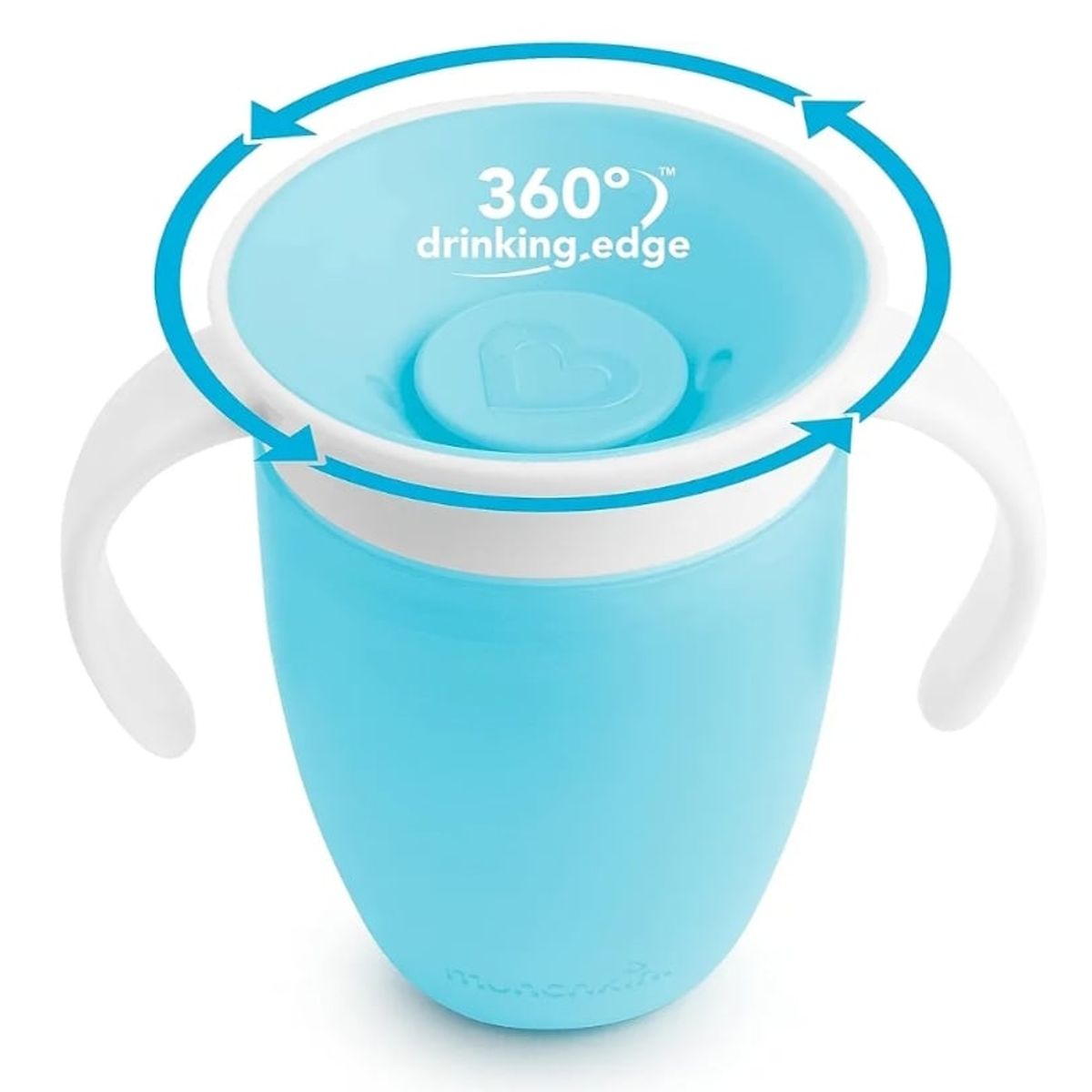 MUNCHKIN - Vaso entrenador antiderrame Miracle 360º - Pack x 2 uds.