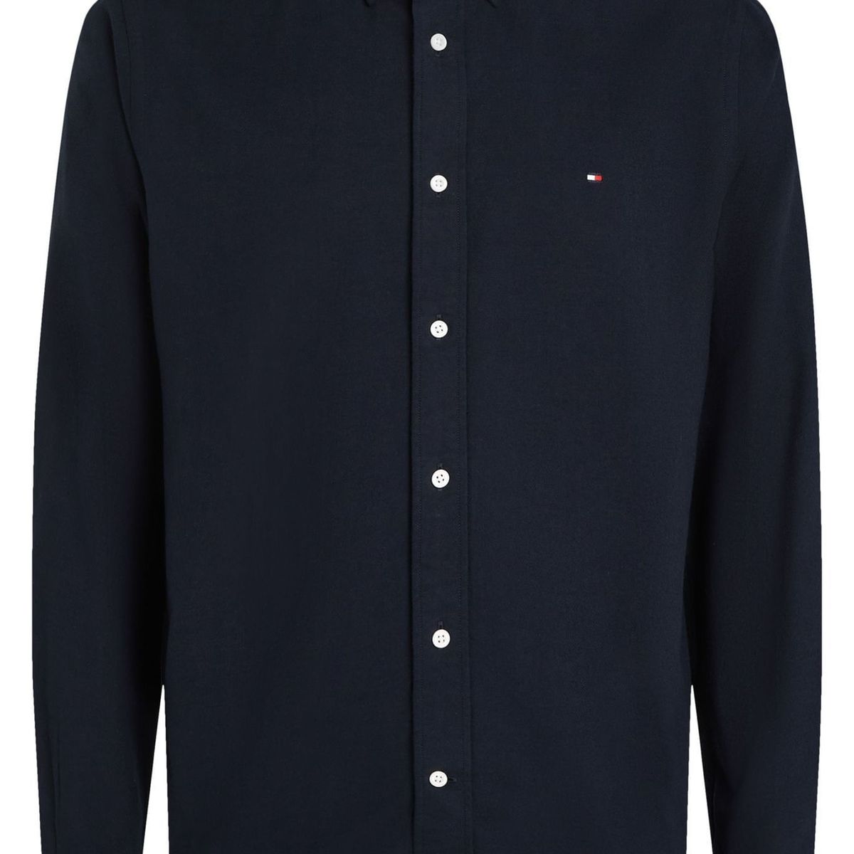 TOMMY HILFIGER - CAMISA WCC HERRINGBONE SOLID RF SHIRT TH