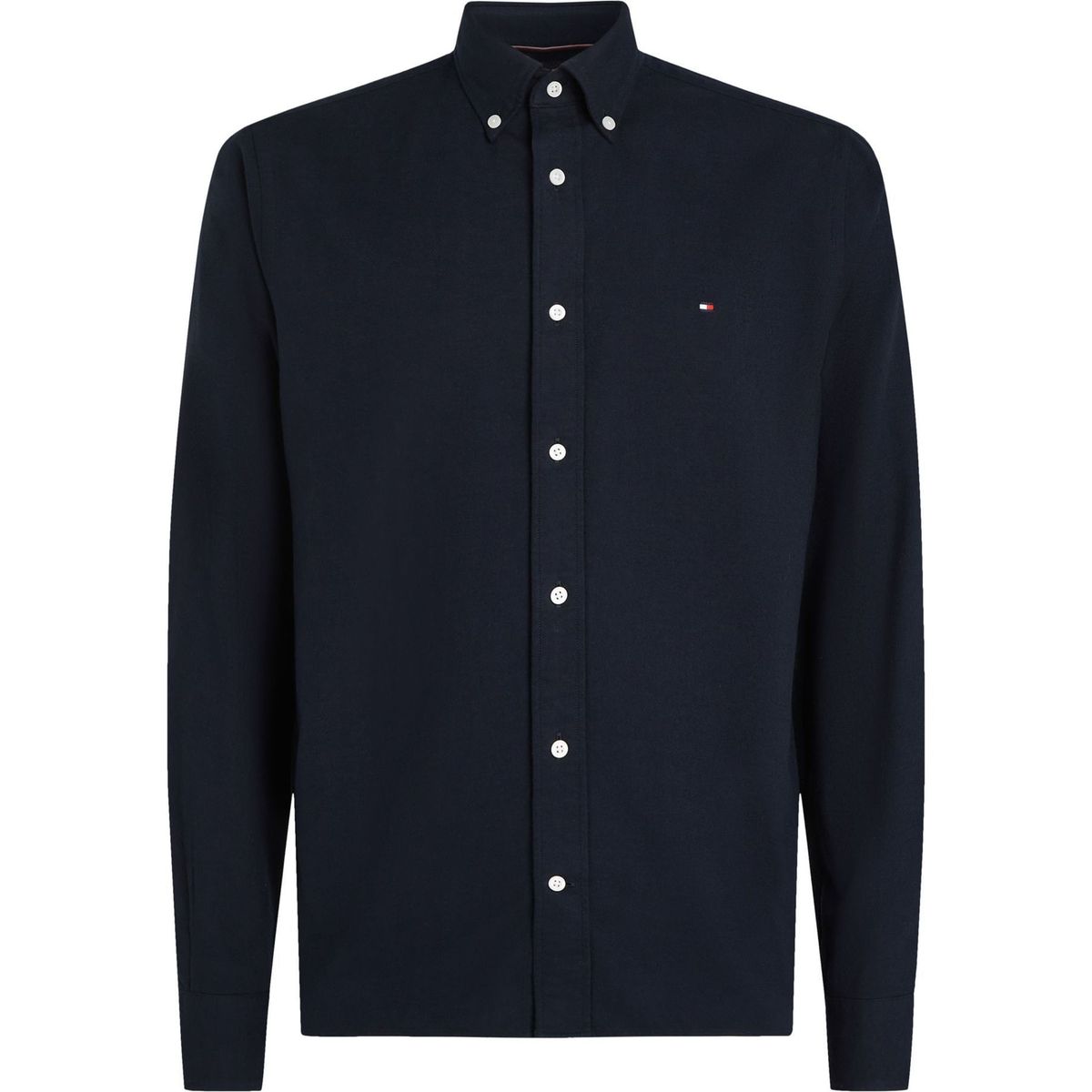 TOMMY HILFIGER - CAMISA WCC HERRINGBONE SOLID RF SHIRT TH