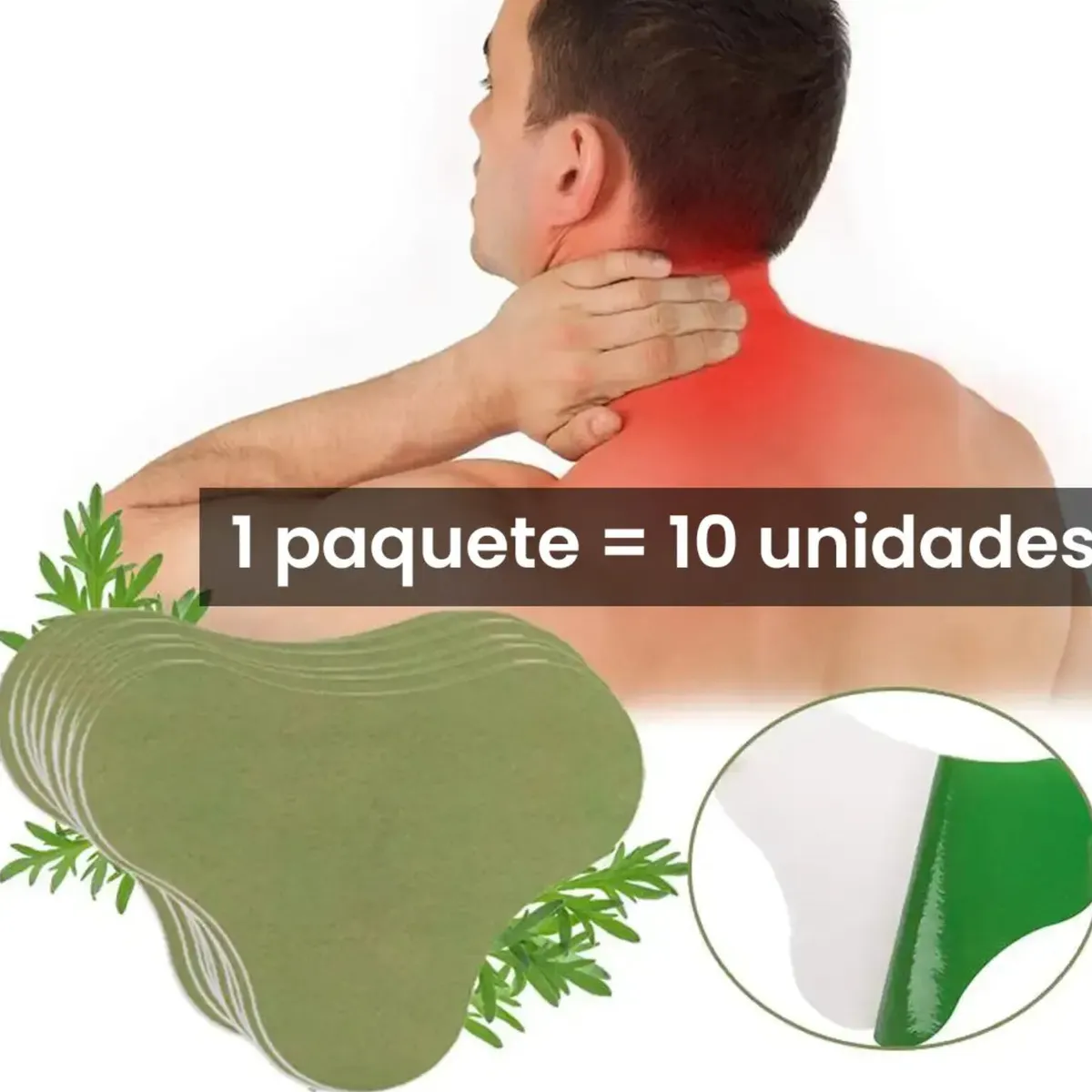 OEM - 10 Parche para el dolor muscular
