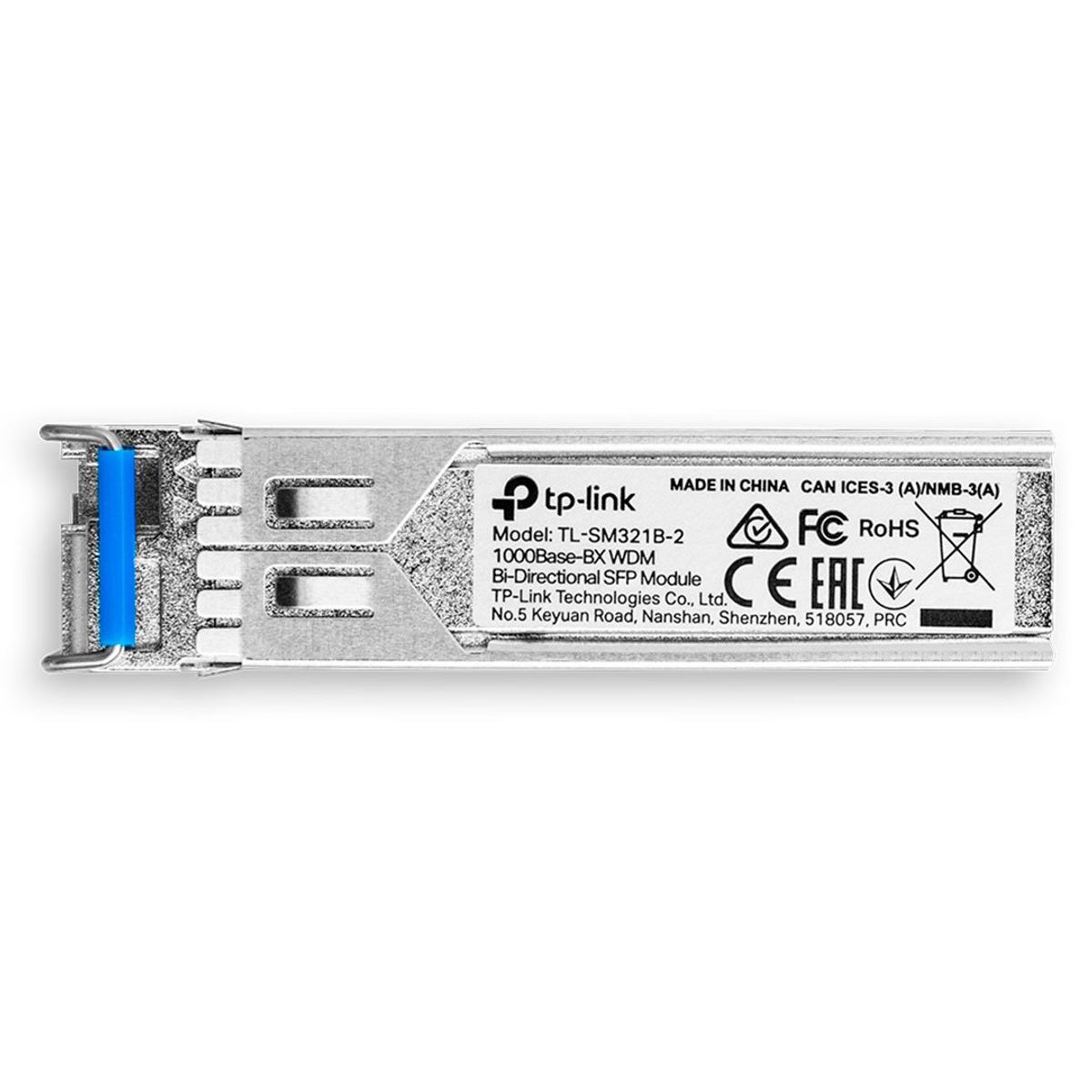 TP LINK - TP-LINK SM321B-2 Transceiver SFP Gigabit Monomodo 2km Omada