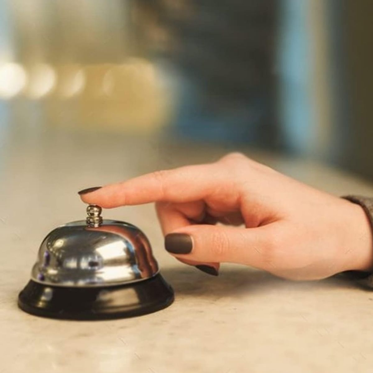 GENERICO - campana timbre  para recepcion  hotelero u restaurant #8