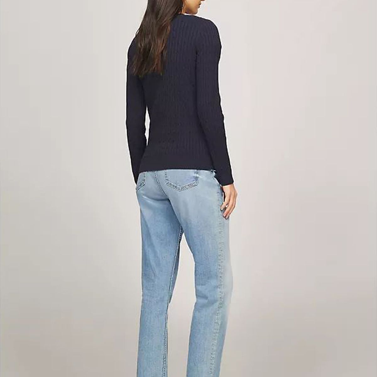 TOMMY HILFIGER - SWEATER W JENNY CABLE LS